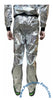 Bruno Silver Thin Shiny Nylon 3-Stripe Wind Pants