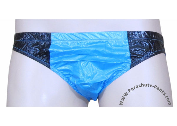 Bruno Red/White Shiny Plastic Nylon Underwear Shorts
