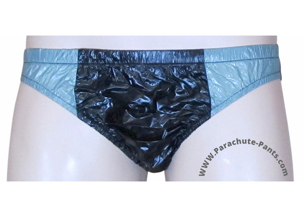 Bruno Red/Black Shiny Plastic Nylon Underwear Shorts