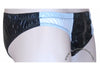 Bruno Black/White Shiny Plastic Nylon Underwear Shorts