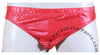 Bruno Red Shiny Plastic Nylon Underwear Shorts