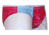 Bruno Red/Grey Shiny Plastic Nylon Underwear Shorts