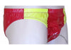 Bruno Red/Yellow Shiny Plastic Nylon Underwear Shorts
