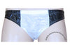 Bruno White/Black Shiny Plastic Nylon Underwear Shorts
