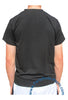 Bruno Black Nylon/Cotton T-Shirt