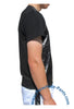 Bruno Black Nylon/Cotton T-Shirt