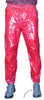 Bruno Red Shiny Nylon/Plastic Wind Pants