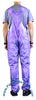 Countdown Purple Shiny Nylon Coveralls