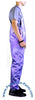 Countdown Purple Shiny Nylon Coveralls