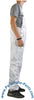 Countdown White Shiny Nylon Coveralls