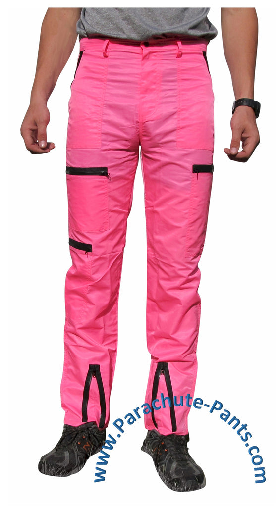 Countdown Classic Neon Pink Classic Nylon Parachute Pants