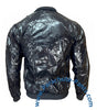 Bruno Black Shiny Thin Nylon Wind Jacket