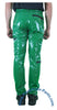 Countdown Green Shiny Nylon/Plastic Parachute Pants