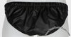 Bruno Black Faux Leather 3-Stripe Underwear
