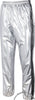 Bruno Silver Shiny PVC Vinyl PU Plastic 3-Stripe Wind Pants
