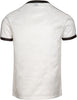 Bruno White 3-Stripe Nylon T-Shirt