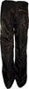 Panno D'Or Black Nylon Parachute Pants with Steel Zippers